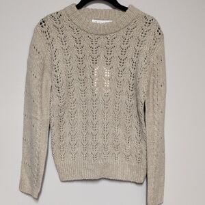 English Factory Taupe Knit Sweater